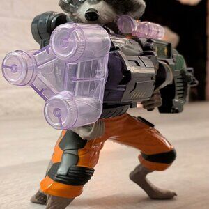 Marvel Guardians of The Galaxy Big Blastin` Rocket Raccoon Talking Figure